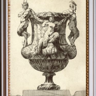 NEW COLLECTION   REF : G132 D  BAROQUE  URNS (8 PIECES)